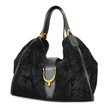 Gucci Shoulder Bag Women's Leather,Suede Shoulder Bag Black