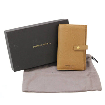 BOTTEGA VENETA leather folio long wallet