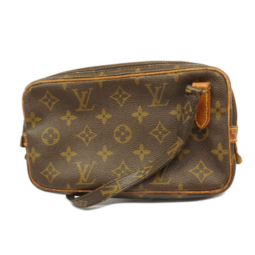 LOUIS VUITTONAuth  Monogram Pochette Marley Bandolier M51828 Women's