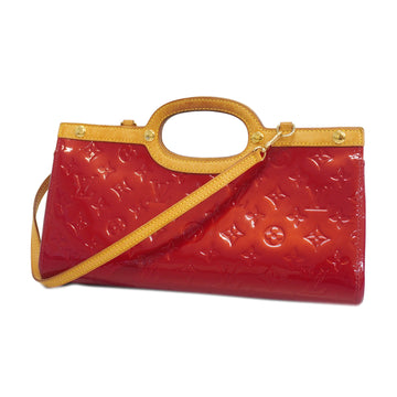 LOUIS VUITTONAuth  Monogram Vernis 2way Bag Roxbury Drive M91987 Women's Handbag