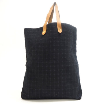 HERMES/ Amedaba Diago GM Tote Bag Navy Unisex