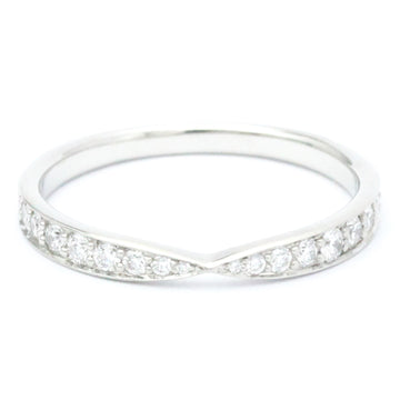 TIFFANY Harmony Diamond Ring Platinum Fashion Diamond Band Ring Silver