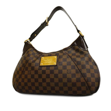 LOUIS VUITTON Shoulder Bag Damier Thames GM N48181 Ebene Ladies