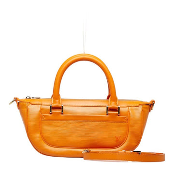 LOUIS VUITTON Epi Danura PM Handbag Shoulder Bag M5891H Mandarin Orange Leather Women's