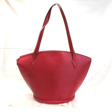 LOUIS VUITTON Epi Saint Jacques M52277 Red Bag Tote Ladies