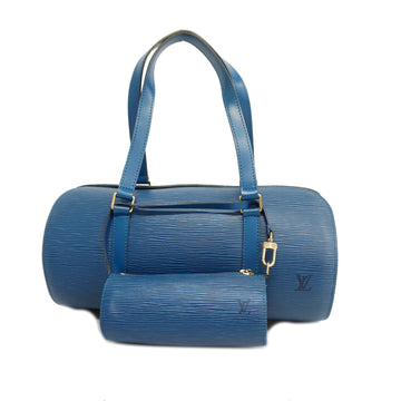 LOUIS VUITTONAuth  Epi Sufro M52227 Women's Handbag Toledo Blue