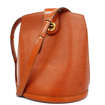 LOUIS VUITTONAuth  Epi Cluny M52253 Women's Shoulder Bag Kenyan Brown