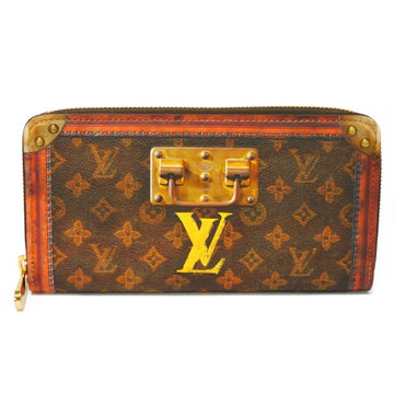 LOUIS VUITTON Long Wallet Trunk Time Zippy Trompe L'oeil Round Zipper Monogram Transformed M52746 Men's Women's Billfold