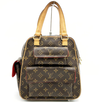 LOUIS VUITTON Eccentricity Monogram Tote Bag Handbag Brown PVC Women's Men's M51161