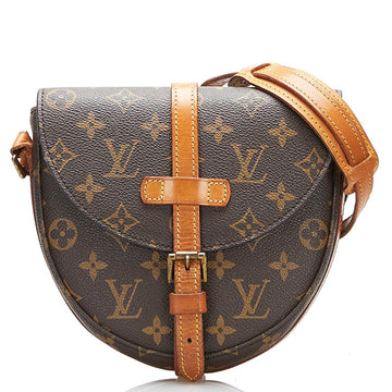 Louis Vuitton Monogram Shanti PM Shoulder Bag M51234 Brown PVC Leather Ladies LOUIS VUITTON