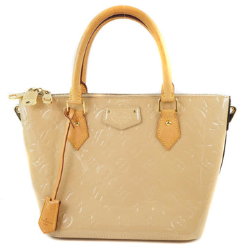 Louis Vuitton Montebello PM 2WAY Shoulder M90167 Monogram Vernis Dune Beige DR2154 Women's Bag A-Rank