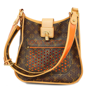 LOUIS VUITTONAuth  Monogram Perfo Musette M95174 Women's Shoulder Bag LV Orange