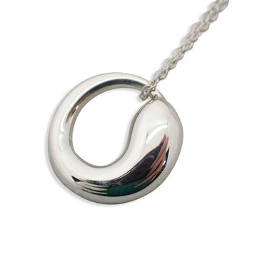 TIFFANY 925 Eternal Circle Long Pendant Necklace
