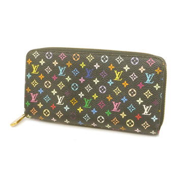 LOUIS VUITTONAuth  Monogram Multicolore Zippy Wallet M60243 Women's Long Wallet