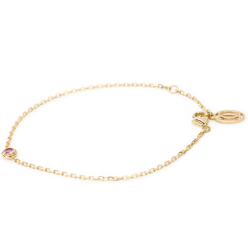 CARTIER Saphirs Legers De  Pink Gold [18K] Sapphire Charm Bracelet