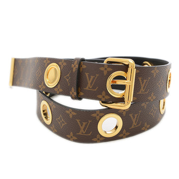 LOUIS VUITTON Belt LV Eyelets 35MM 80 Size Men's MP358