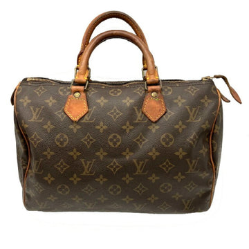 LOUIS VUITTON Monogram Speedy 30 M41526 Handbag PVC Brown Ladies