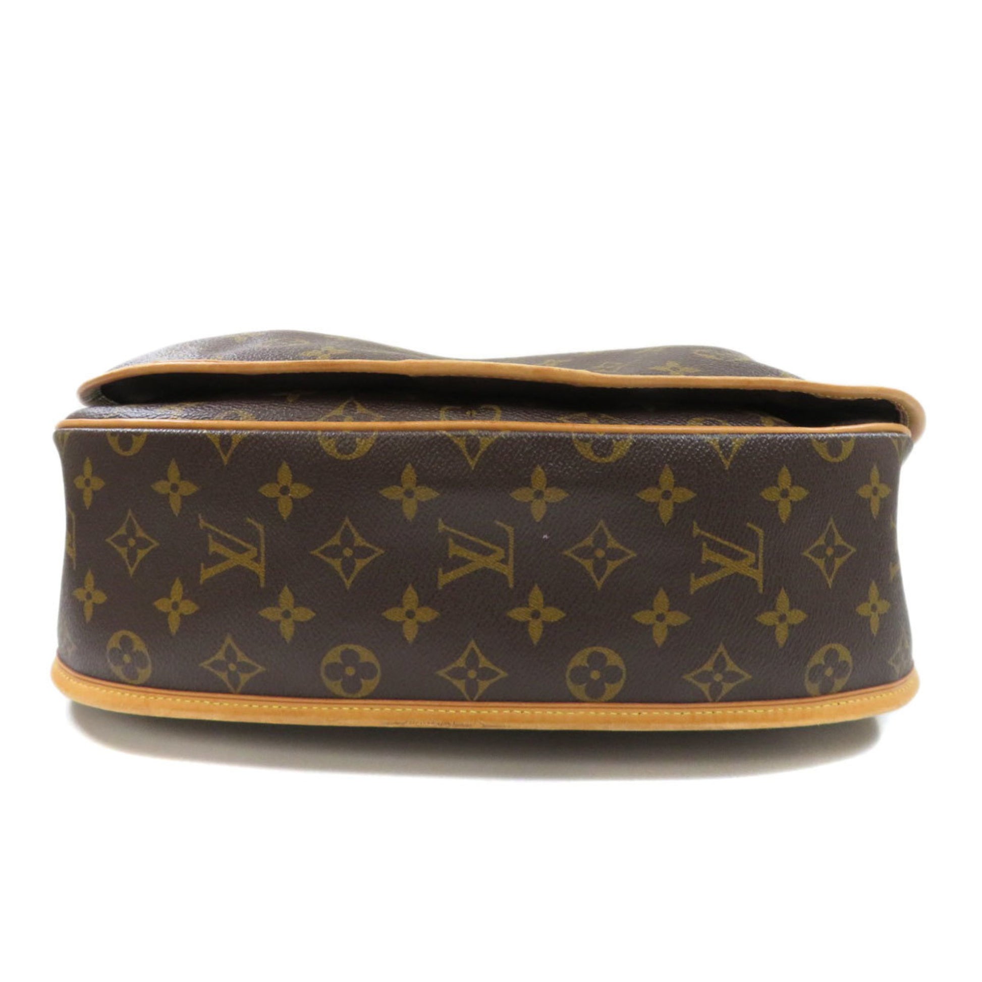 LOUIS VUITTON Shoulder Bag M40473 Menilmontan MM Monogram canvas Brown –