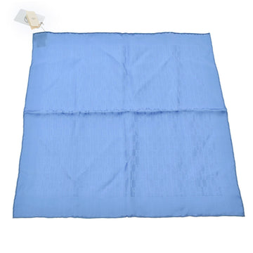 HERMES Carre 40 POCHETTE FACONNEE H blue ladies 100% silk scarf muffler
