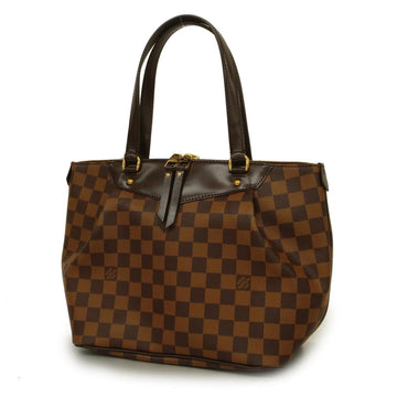 LOUIS VUITTON Tote Bag Damier Westminster PM N41102 Ebene Ladies