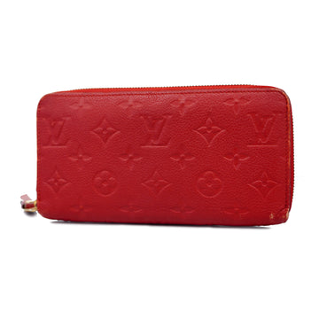 LOUIS VUITTONAuth  Monogram Empreinte Zippy Wallet M61865