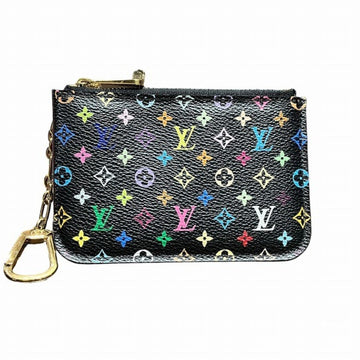 LOUIS VUITTON Multicolor Pochette Cle M60279 Wallet Coin Case Women's