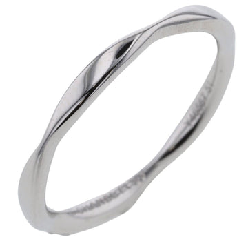 CHANEL Ring Camellia Marriage Platinum PT950 Ladies