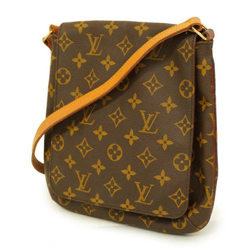 LOUIS VUITTON Shoulder Bag Monogram Musette Salsa Short Strap M51258 Brown Women's