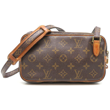 LOUIS VUITTON Pochette Marly Bandouliere Women's/Men's Shoulder Bag M51828 Monogram Brown