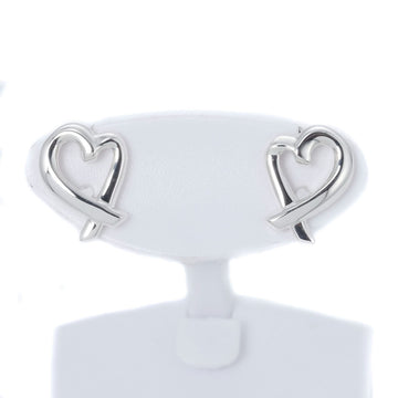 TIFFANY Loving Heart Earrings Silver 925 &Co. Women's