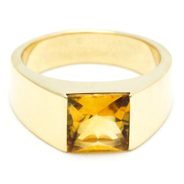 CARTIER Tank Ring Yellow Gold [18K] Fashion Citrine Band Ring Gold