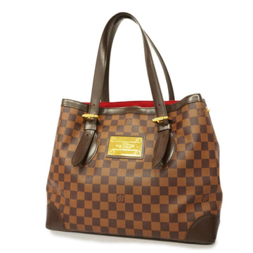 LOUIS VUITTON Tote Bag Damier Hampstead MM N51204 Ebene Ladies