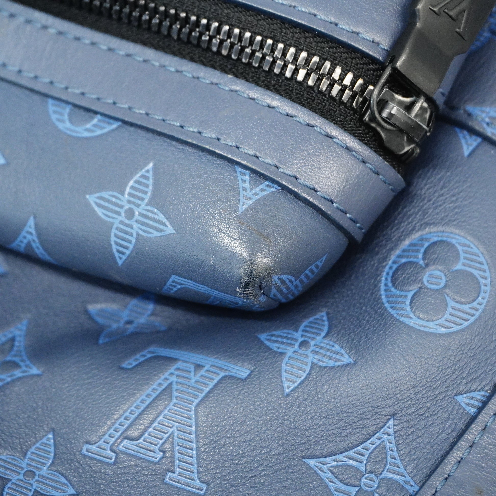 Louis Vuitton M44727 LV Sprinter Backpack in Monogram Shadow Leather  Replica sale online ,buy fake bag