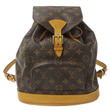 Louis Vuitton Bag Monogram Women's Rucksack Backpack Monsuri MM M51136 Brown