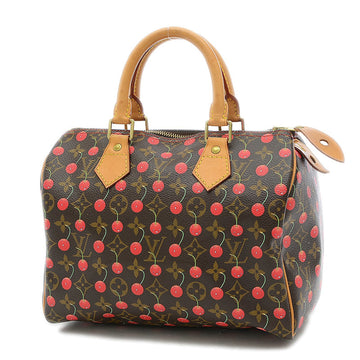 Louis Vuitton Takashi Murakami Collaboration Monogram Cherry Speedy 25 Handbag M95009