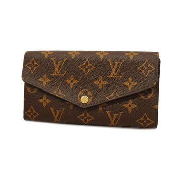 LOUIS VUITTONAuth  Monogram Portefeuille Sarah M60531 Long Wallet [bi-fold]