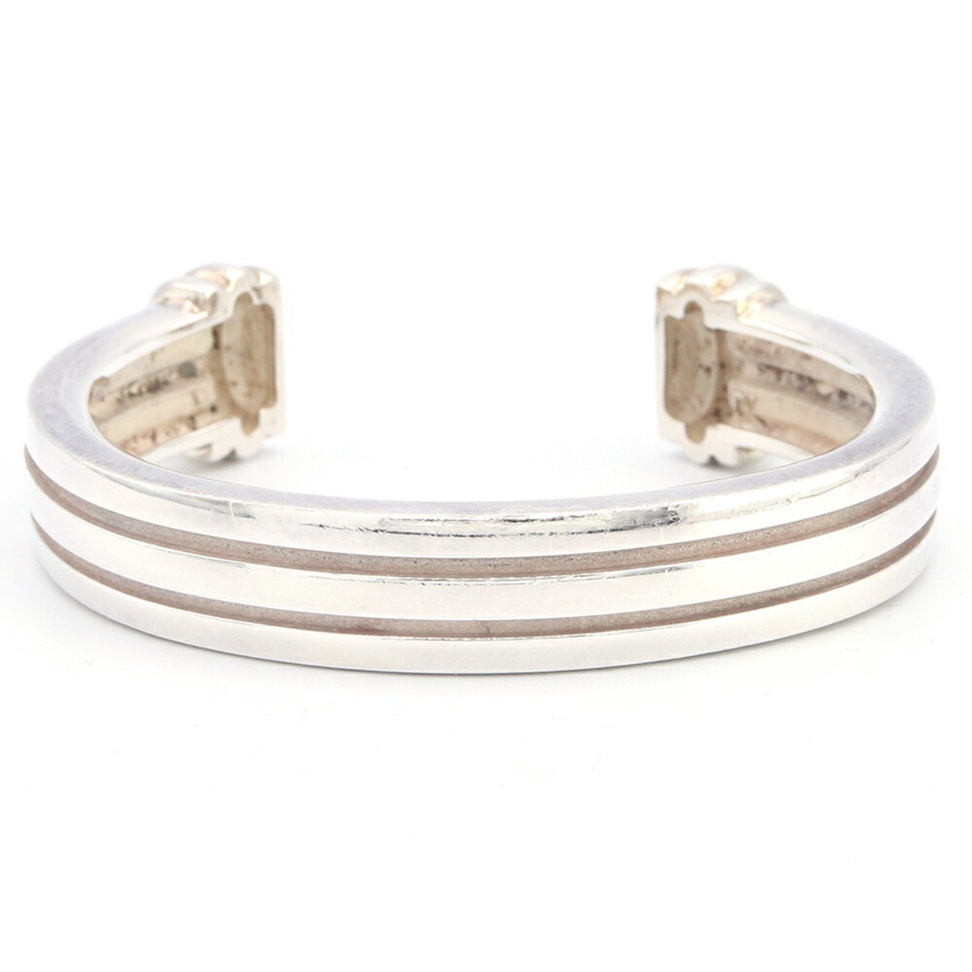 Grooved sale cuff bracelet