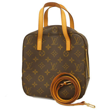 LOUIS VUITTONAuth  Monogram 2way Bag Spontini M47500 Handbag,Shoulder Bag