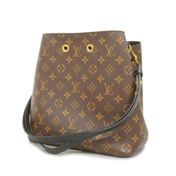 LOUIS VUITTON Shoulder Bag Monogram Neo Noe M44020 Brown Noir Ladies