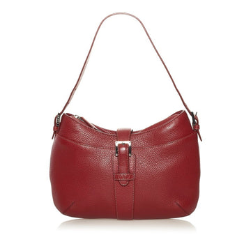 Loewe one shoulder bag red leather ladies LOEWE