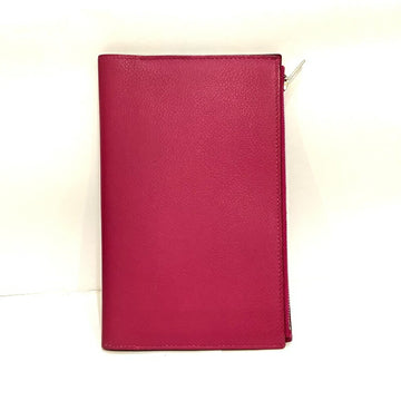 HERMES EA Zip PM C engraved 2018 Rose Purple Pink Notebook Cover