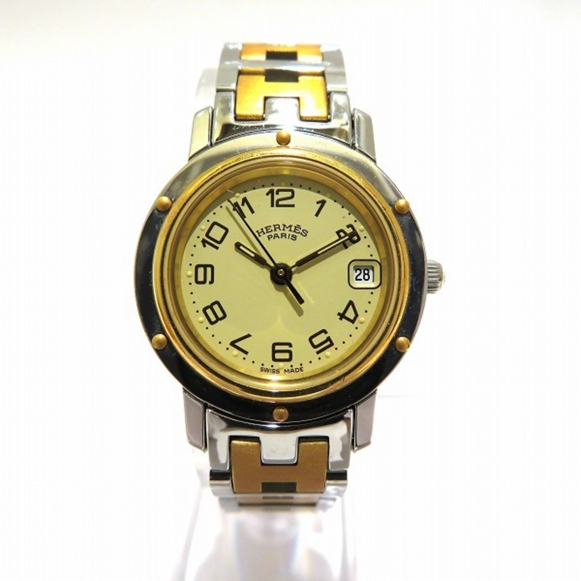 HERMES Clipper CL4.220 quartz watch ladies