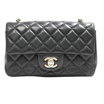 CHANEL Matelasse 20 Chain Shoulder Bag A69900 Black SG Hardware Lambskin Ladies Men's