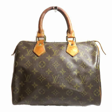 LOUIS VUITTON Monogram Speedy 25 M41528 Bag Handbag Boston Unisex