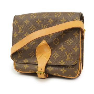 LOUIS VUITTON Shoulder Bag Monogram Cartesier 22 M51253 Brown Ladies