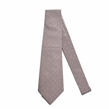 SALVATORE FERRAGAMO Ferragamo Silk FF Tie Beige Men's