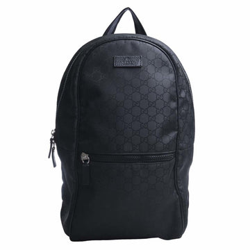 GUCCI GG nylon rucksack backpack 449181 black ladies