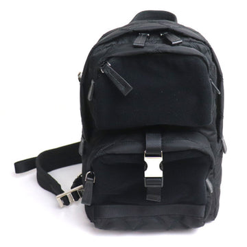 PRADA Nylon Body Bag Black 2VZ013 2EDY F0002 Unisex