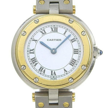 CARTIER Santos Round SM Women's Quartz SS