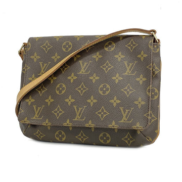 LOUIS VUITTON Shoulder Bag Monogram Musette Tango Short Strap M51257 Brown Ladies